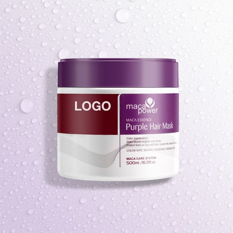 OEM Purple Hair Mask Color-Safe Blonds Effect Suitable For Deep Conditioning And Care Of Blonde Hair