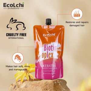 Ecolchi Collagen Hair Mask with Biotin & Keratin - OEM/ODM Customizable