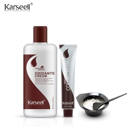 karseell low ammonia Henna dye permanent hair color cream (1)